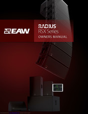 EAW radius Owner's Manual