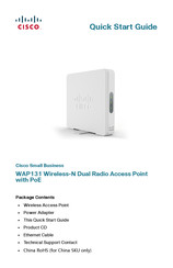 Cisco WAP131 Quick Start Manual