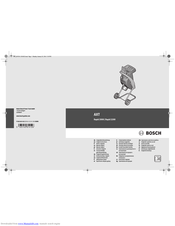 Bosch AXT Rapid 2000 Original Instructions Manual