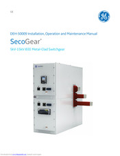 GE SecoGear Installation, Operation And Maintenance Manual