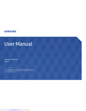 Samsung SBB-MT User Manual