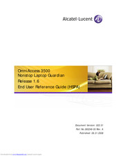Alcatel-Lucent OmniAccess 3500 Reference Manual