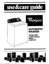 Whirlpool LA5311XP Use & Care Manual