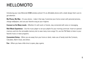 Motorola MOTO W388 Renew+ Manual