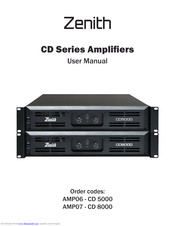 Zenith CD 5000 User Manual