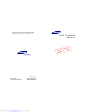 Samsung SGH-E720 Manual