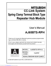 Mitsubishi Electric AJ65BTS-RPH User Manual