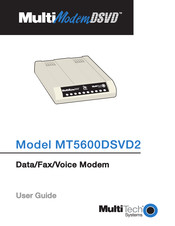 Multitech MT5600DSVD2 User Manual