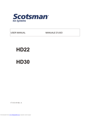 Scotsman iceValet HD22 User Manual