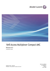 Alcatel-Lucent 1645 AMC Installation Manual