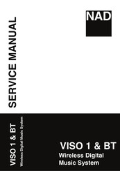 NAD VISO BT Service Manual