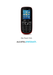 Alcatel One Touch 316a Manual