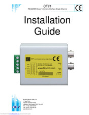 BBV CTI/1 Installation Manual