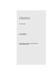 Clarion VX405 Owner's Manual
