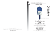 Monarch Nova-Strobe DBX Instruction Manual
