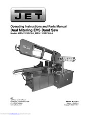 Jet MBS-1323EVS-H Operating Instructions Manual