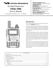 Vertex Standard Spirit VXA-700 Service Manual