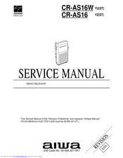 Aiwa CR-AS16W Service Manual