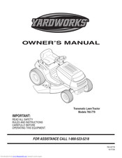 Yardworks 760-779 Owner's Manual
