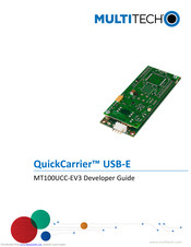 Multitech MT100UCC-EV3 Developer's Manual