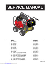 Kärcher HD 4.0/40 Pb Cage Service Manual
