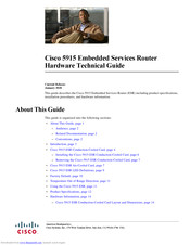 Cisco 5915 Technical Manual