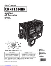 Craftsman 580.325600 Owner's Manual