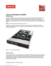 Lenovo ThinkServer RQ750 Product Manual