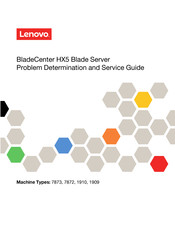 Lenovo BladeCenter HX5 1910 Problem Determination And Service Manual