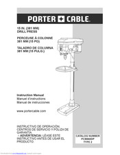 Porter-Cable PCB660DP Instruction Manual