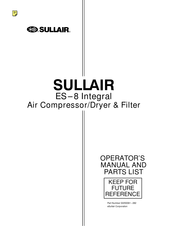 Sullair ES-8 Operator's Manual And Parts List