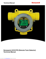 Honeywell Sensepoint XCD RTD Technical Manual