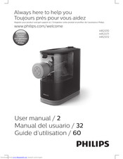 Philips HR2371 User Manual