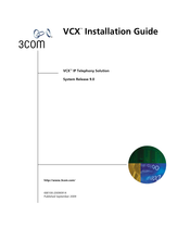 3Com VCX V7000 Installation Manual
