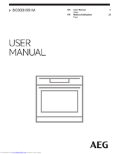 AEG BCB331051M User Manual