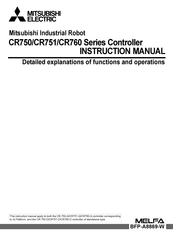 Mitsubishi Electric CR750-D Series Instruction Manual