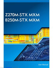 ASROCK Z270M-STX MXM User Manual