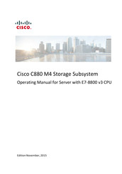 Cisco C880 M4 Operating Manual