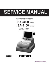 Casio SA-5000 Service Manual