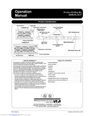 Prince Castle DHB2SS-27 Operation Manual