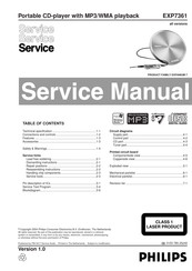 Philips EXP7361 Service Manual