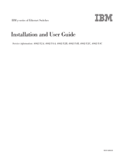 IBM 4002-Y4C Installation And User Manual