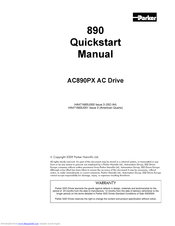 Parker AC890PX Quick Start Manual