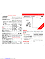 Honeywell ST6400S User Manual