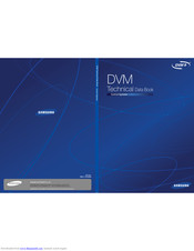 Samsung MCM-A202DN Technical Data Book
