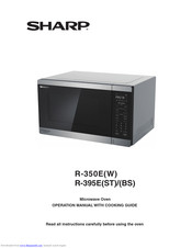 Sharp R-395E Operation Manual And Cooking Manual