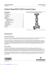 Fisher NotchFlo DST CL900 Instruction Manual
