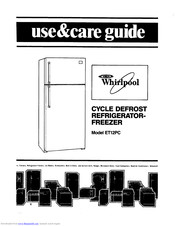 Whirlpool ET12PC Use & Care Manual