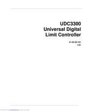 Honeywell UDC3300 Product Manual
