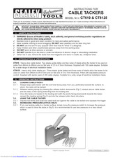 Sealey ct610 Instructions